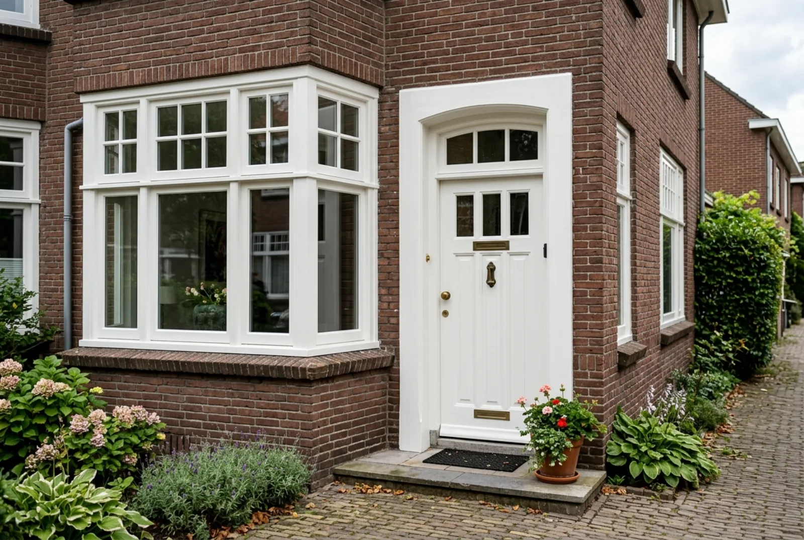 Buitenschilderwerk: kozijnen en gevel van een jaren-30 woning