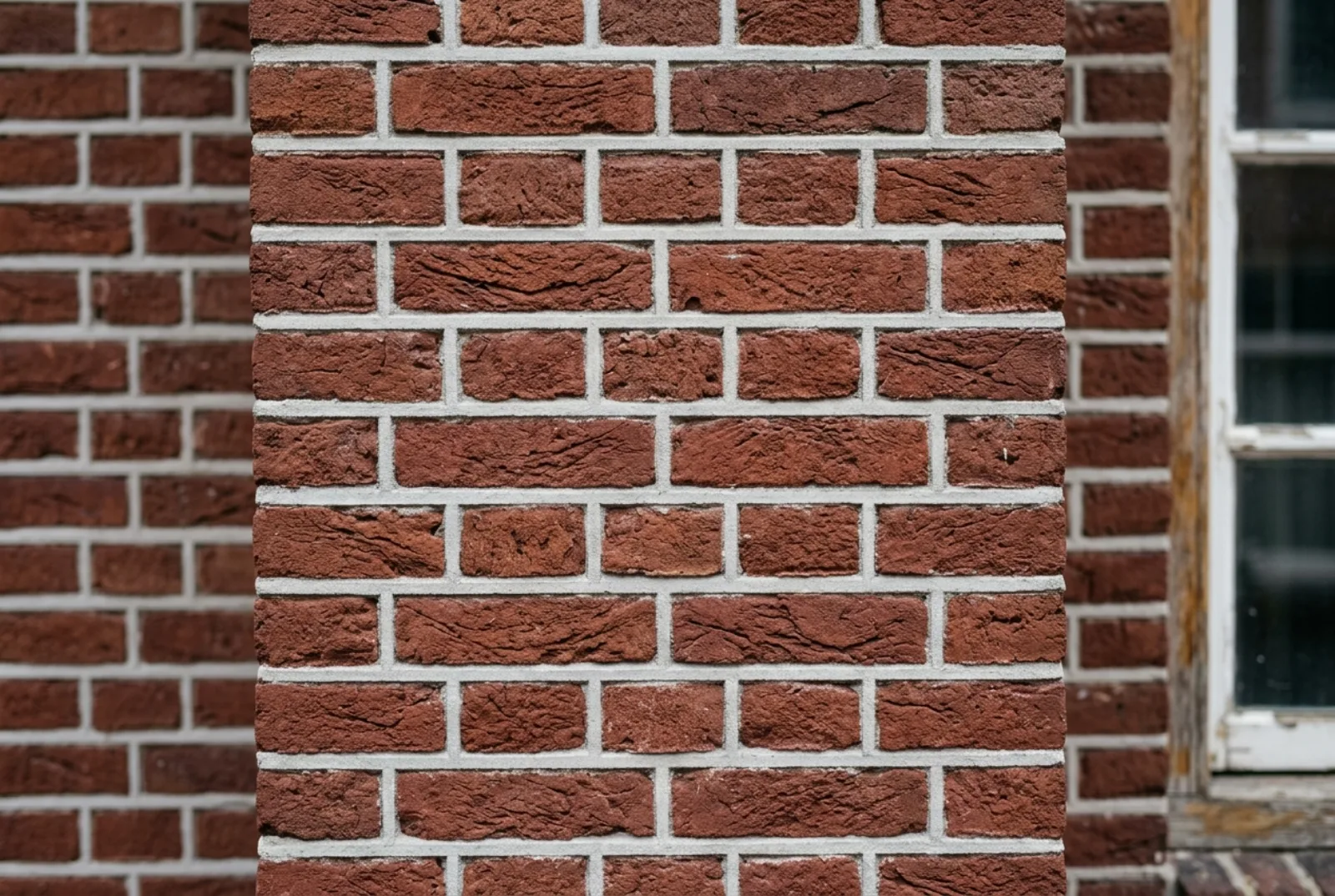 Gevelrenovatie: gereinigde bakstenen gevel met nieuw voegwerk
